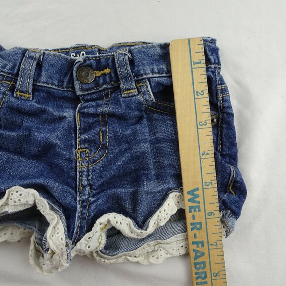 Cat & Jack Super Stretch Girl Youth Jean Short Size 4T - Picture 7 of 8